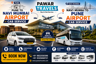 Affordable Navi Mumbai Airport to Pune Cab Service | Pawar Travels